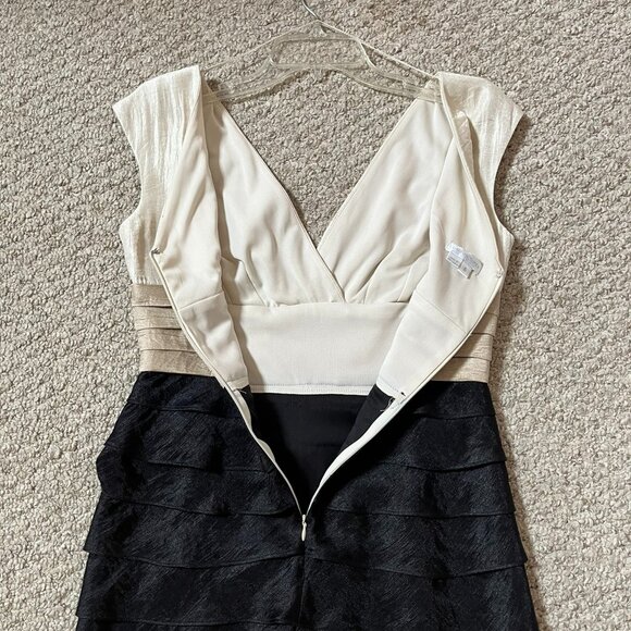 London Times Shutter Pleat Sleeveless Dress, Size 6 - Picture 10 of 12